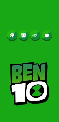 Coloring Ben Hero Cartoon Screen Shot 0