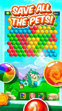 Bubble Dragon Pop: Classic Balloon Shooter Game Screen Shot 1