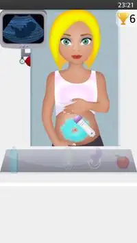 妊娠新生児ゲーム Screen Shot 0