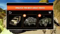 Army monster truck driver Screen Shot 3