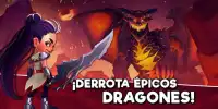 Taps Dragons - Clicker Héroes RPG Idle de Fantasía Screen Shot 4