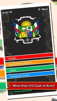 Mr Quiz: Coat of Arms Screen Shot 0