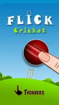 Flick Cricket 3D T20 World Cup Screen Shot 0