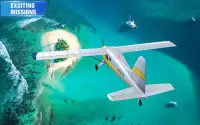 avión vuelo simulación piloto mosca juego real Screen Shot 1