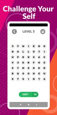 Find The Words - English Words Puzzle Game Screen Shot 3