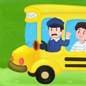 Cute Baby Bus Driving Games for Baby Girls & Boys