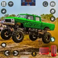 jeux course de camion de boue Screen Shot 0