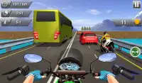 Crazy moto bike rider - heavy traffic bike racing Screen Shot 13