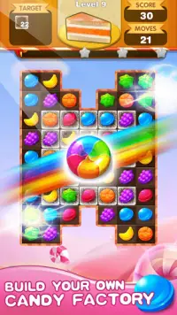 Candy Factory Legend-Candy Match 3 Games Screen Shot 2