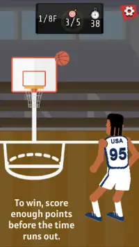 Nifty Hoopers Basketball Game Screen Shot 2
