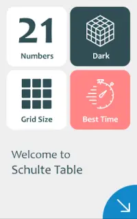 Schulte Table Screen Shot 0