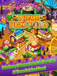 Halloween Fair Food Maker Game - Make Candy Donuts Screen Shot 0