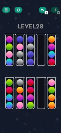 Color Ball Sort: Phân loại bóng màu Screen Shot 0