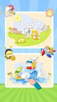Cute Puzzles - For Kids Screen Shot 1