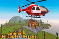 rescate de animales: helicóptero del ejército Screen Shot 0