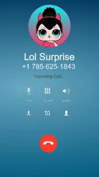 LOL Dolls Surprise fake call Pocket Screen Shot 4