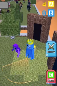 Blue Rainbow Friends Minecraft Screen Shot 4