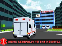 Krankenwagenspiel 2018: Krankenwagen-Simulator Screen Shot 1