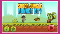 Super Jungle Runner Boy Screen Shot 0