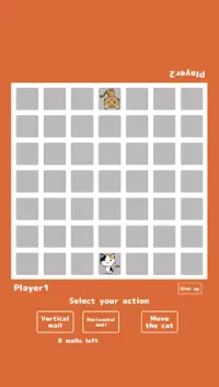 Cat and Wall - Strategy Game - Screen Shot 1