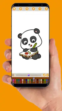 Cute Panda Coloring Book 2019 - FREE Screen Shot 5