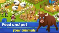 Big Farmer Town: Offline Games Screen Shot 2