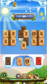 Solitaire: Frozen Fairy Tales Screen Shot 2