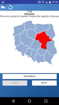 Provinces of Poland - quiz, tests, maps, flags Screen Shot 4