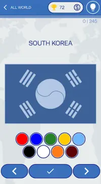 The Flags of the World Quiz Screen Shot 1