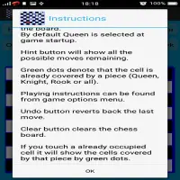 Chess Queen,Knight and Rook Problem Screen Shot 7