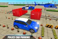 moderne politie-auto parkeren: multi-level parker Screen Shot 2