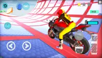 Bike Stunts Impossible 3D Motorcycle Race 2020 Screen Shot 2