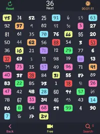 Find numbers: 1 to 100 Screen Shot 13