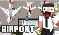 Airport (with Airplanes) Mod MC Pocket Edition Screen Shot 0