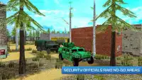 Transporte de criminal ejército - Police Plane Sim Screen Shot 9
