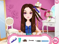 hair salon - mga laro ng babae Screen Shot 3