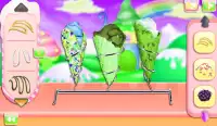 आइसक्रीम खाना पकाने के खेल: लड़कियों के खेल Screen Shot 4
