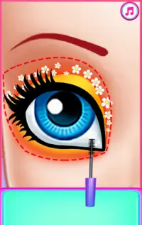 Princess Eye Makeup Artist Game Screen Shot 4