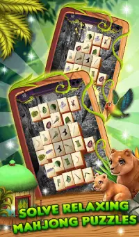 Mahjong Animal World Screen Shot 2