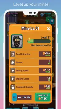 Idle Miner: Gold Mountain Tycoon Screen Shot 5
