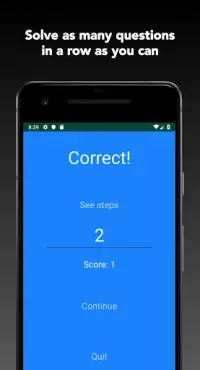 Mental Math - Quick math game Screen Shot 3