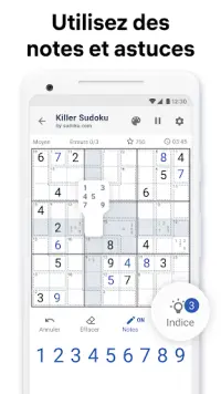 Killer Sudoku par Sudoku.com Screen Shot 6