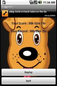 Dog Pairs memory cards Screen Shot 1