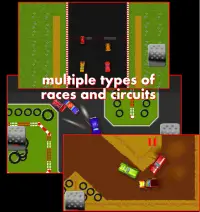 Pixel Racing cars multiplayer Screen Shot 1