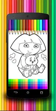 Coloring Book for Dolls Surprise Screen Shot 2