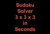 Sudoku Solver in seconds ! Screen Shot 4