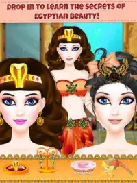 Egypt Princess Makeover Salon Screen Shot 3