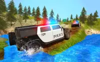 Police Car Driver Offroad Screen Shot 1