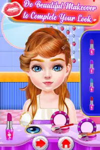 Cute Girl Hairstyle Salon – Makeover Games Screen Shot 6