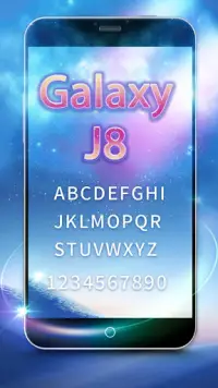Galaxy J8 Font for FlipFont , Cool Fonts Text Screen Shot 0
